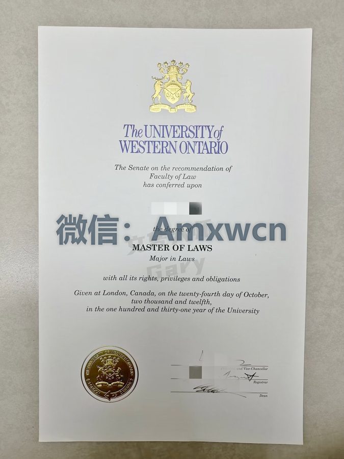 西安大略大学毕业证案例实拍